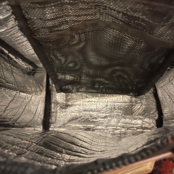 Kate Spade White and Brown Lunch Tote Bag - Picture 3 of 3